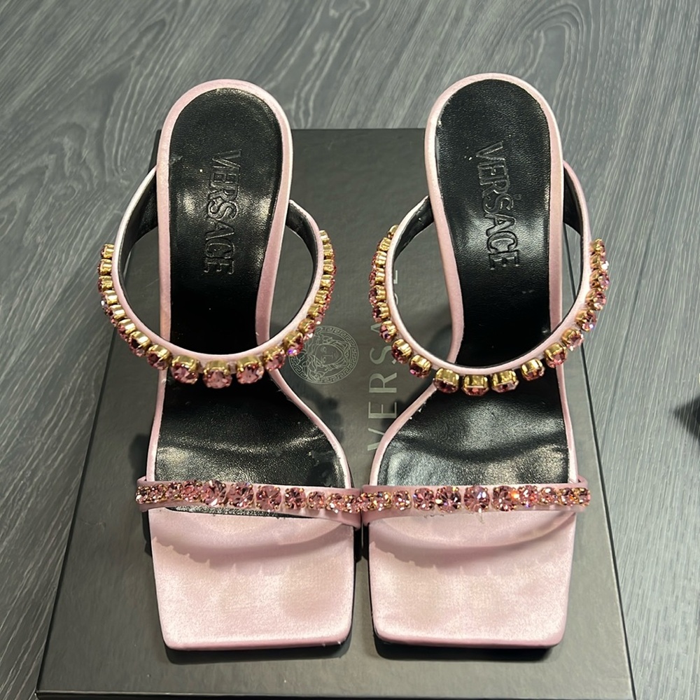 Versace Light Pink Heels
